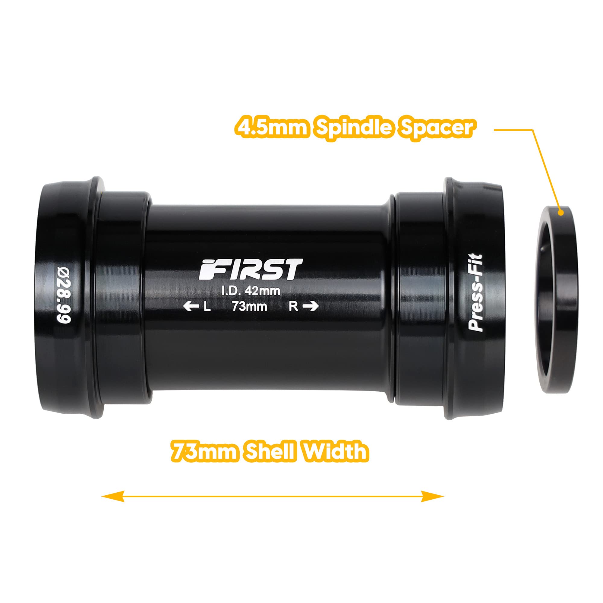 Amazon | CyclingDeal MTBボトムブラケット SRAM Dub 28.99mm